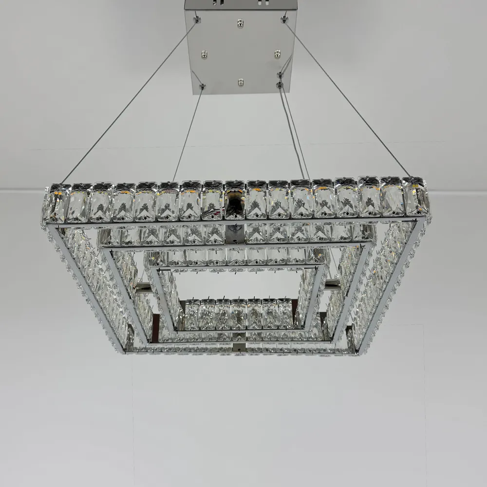 Pendant Crystal Chandelier Earl Bright D8892-450-3 CH  - фото 7