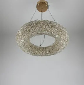 Підвісна кришталева люстра Martha P5005-D400 GD 80W