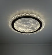 Стельовий світлодіодний світильник Marble A3085-1-500 BK+WH 100W  - фото 8