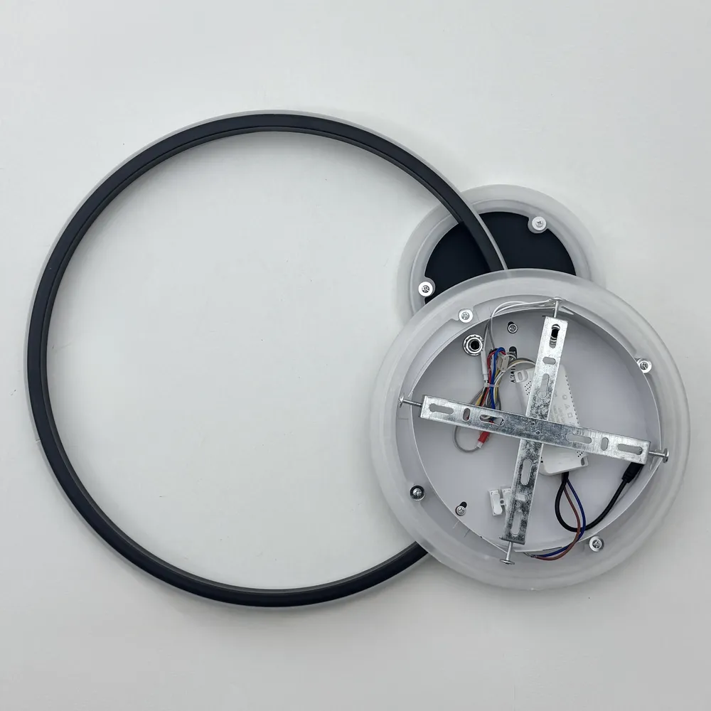 Люстри Стельові Halo A3011-500C BK+WH  - фото 4