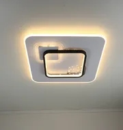 Стельова LED-люстра Starfall A3055-500S BK+WH 140W  - фото 8