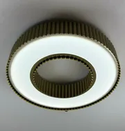 Стельовий світлодіодний світильник Corruga 9017-500 GD 120W  - фото 9