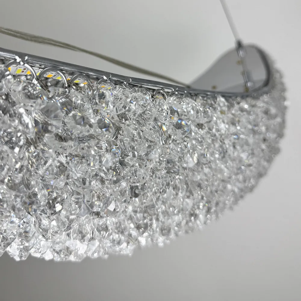 Martha Crystal Pendant Chandelier P5008-L800 CH 80W  - фото 12