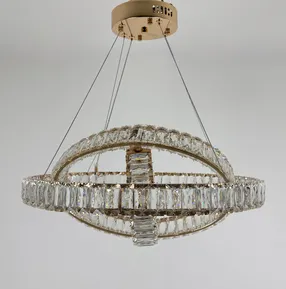 Підвісна кришталева люстра Earl Bright D8897-500-3 FGD 150W