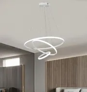 Люстра підвісна Modern Ring's 3213-60-40-20C WH A 96W  - фото 3