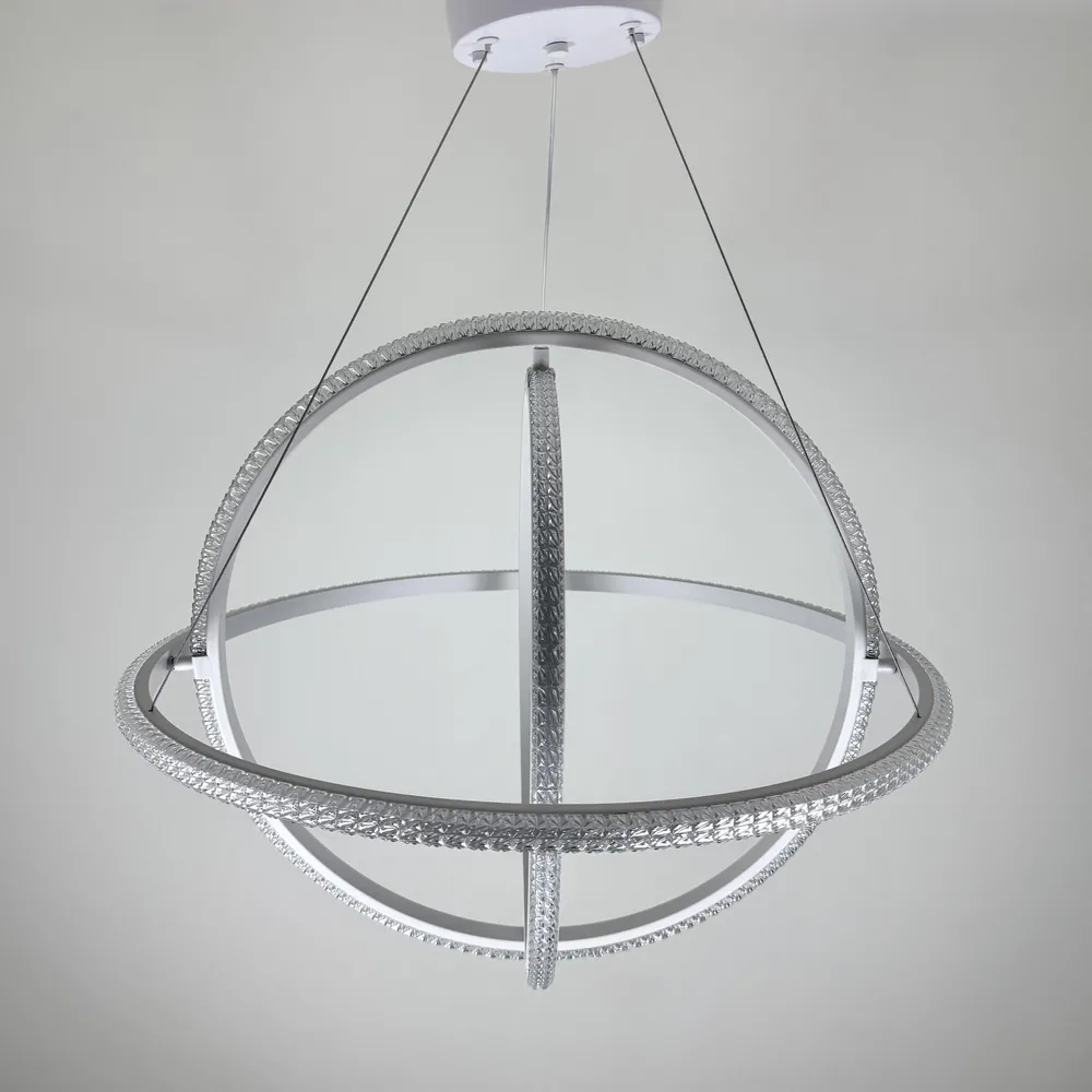 Підвісна світлодіодна люстра Horizon D8703-600-3 WH  - фото 11
