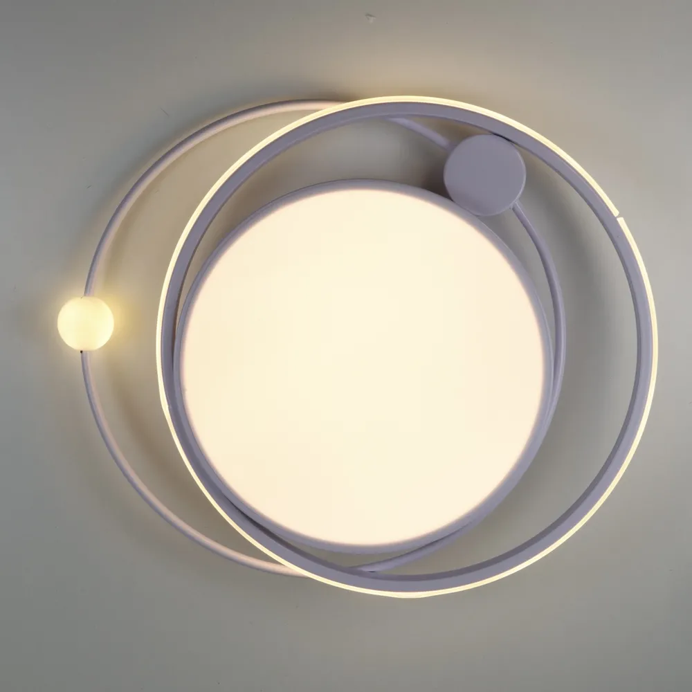 Стельова LED-люстра Simple Forms A31-500 WH 100W  - фото 6