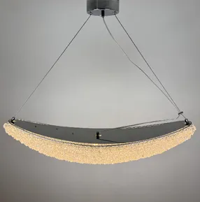 Підвісна кришталева люстра Martha P5008-L800 CH 80W