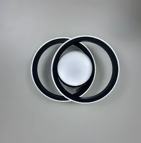 Стельова LED-люстра Simple Forms 8820-240C BK 100W