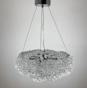 Підвісна кришталева люстра Martha P5009-D500 CH