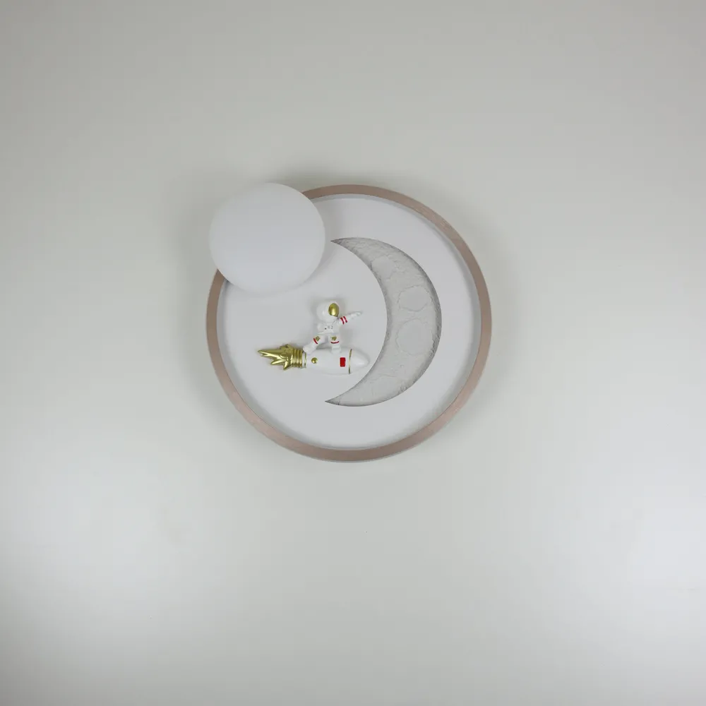 Потолочный светодиодный светильник Cosmo 7982-400 WT+GD 120W  - фото 4