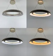 Підвісна дизайнерська LED-люстра NORA 9013-560 GD  - фото 3