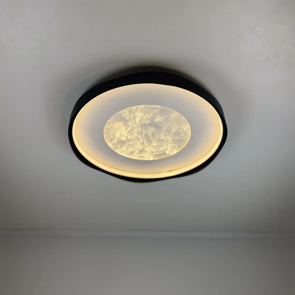 Ceiling LED Light Marble A3092-500 BK+WH 100W  - фото 7
