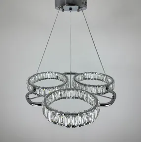 Підвісна кришталева люстра Earl Bright D8888-600-3 CH 150W