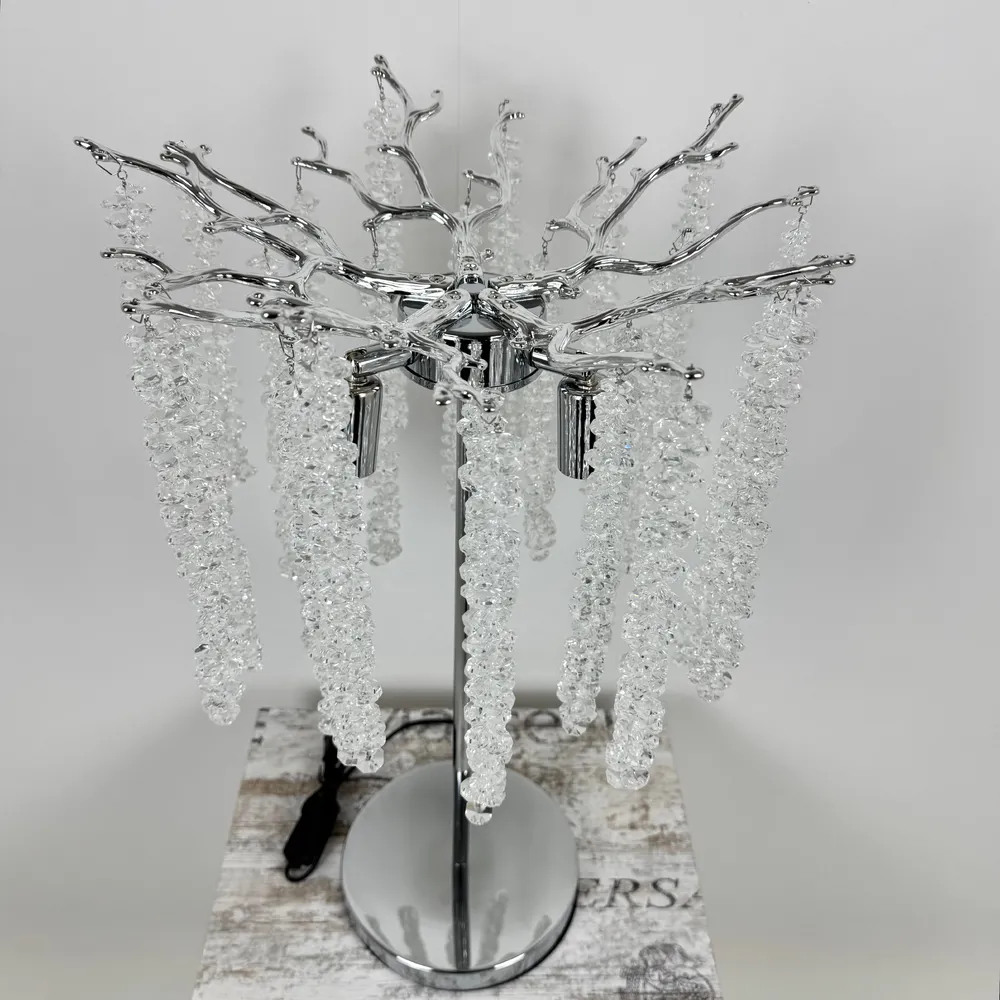 Настільна лампа Lilac P8082-3T CH  - фото 8