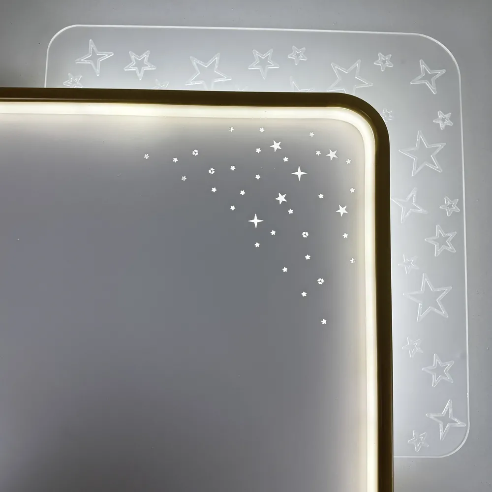 Стельова LED-люстра Starfall A12-6-500S WH+GD 140W  - фото 8