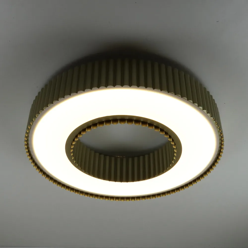 Стельовий світлодіодний світильник Corruga 9017-500 GD 120W  - фото 11