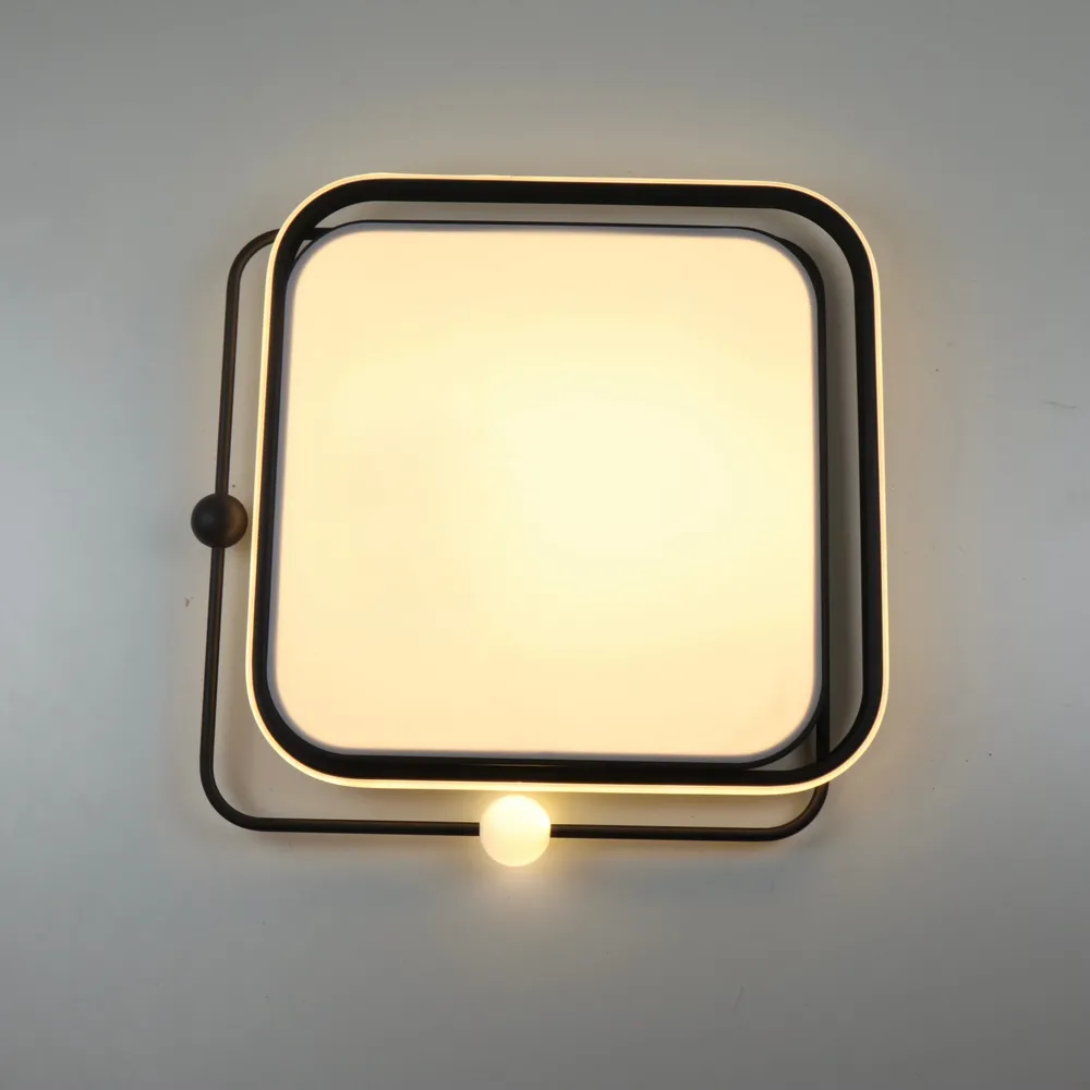 Стельовий світлодіодний світильник Simple Forms 8828-500S BK 140W  - фото 3