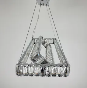Підвісна кришталева люстра Earl Bright D8889/500-2 CH 188W