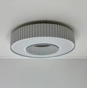 Стельовий світлодіодний світильник Corruga 9017-500 WH 120W