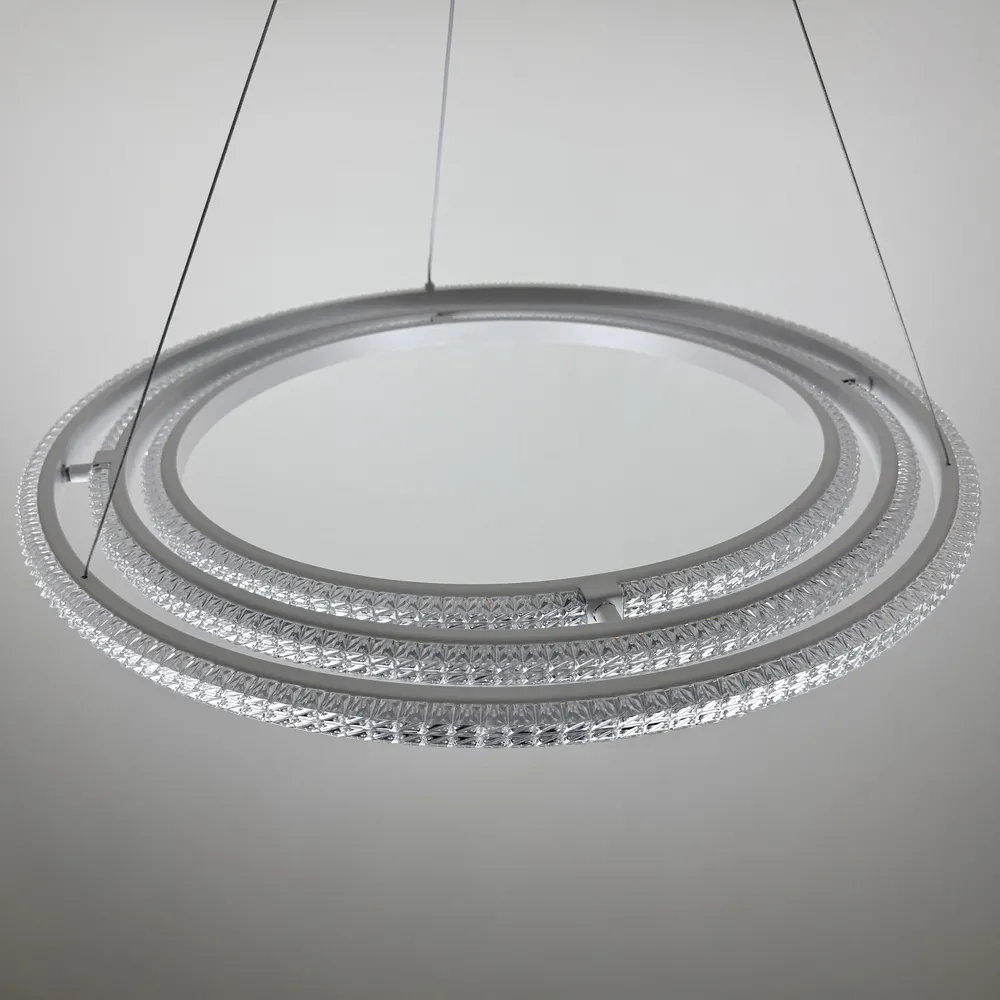 Підвісна світлодіодна люстра Horizon D8703-600-3 WH  - фото 12