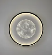 Стельовий світлодіодний світильник Marble A3091-500C BK+WH 140W  - фото 10