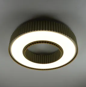 Стельовий світлодіодний світильник Corruga 9017-500 GD 120W