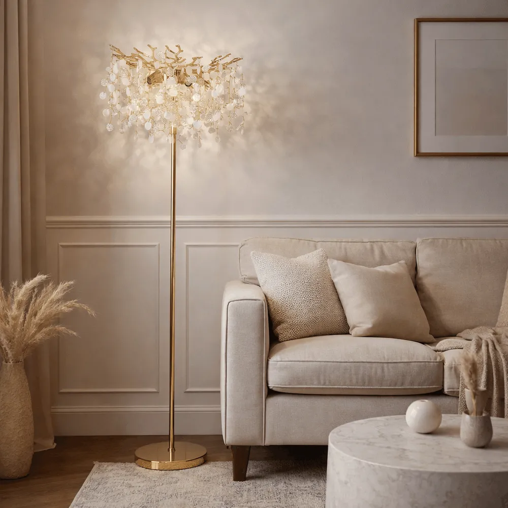 Floor Lamp Lilac P8083-5F FGD 