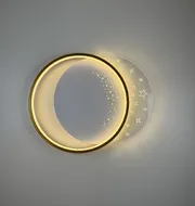 Стельова LED-люстра Starfall A12-6/2-500C WH+GD 130W  - фото 11