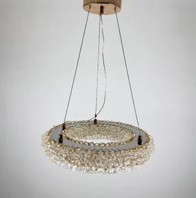 Підвісна кришталева люстра Martha P5005-D400 GD 80W