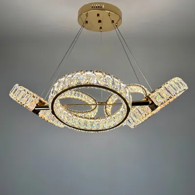 Подвесная хрустальная люстра Earl Bright D8888-700-5 FGD 250W