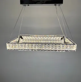 Підвісна кришталева люстра Earl Bright D8889/500-2 CH 188W