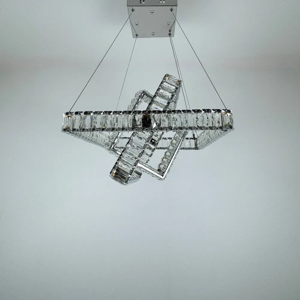 Pendant Crystal Chandelier Earl Bright D8892-450-3 CH  - фото 6