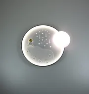 LED Ceiling Light Cosmo 7663-500 WT+GY 160W  - фото 3