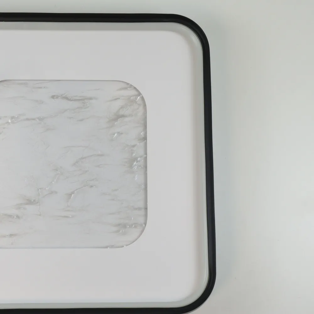 Потолочный светодиодный светильник Marble A3091-500S BK+WH 120W  - фото 8