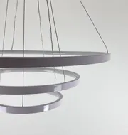 Люстра підвісна Modern Ring's 3213-60+40+20C WH B 96W  - фото 9