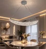 Martha Crystal Pendant Chandelier P5008-L800 CH 80W 