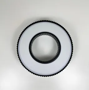 Стельовий світлодіодний світильник Corruga 9017-500 BK 120W