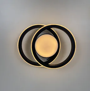 Стельова LED-люстра Simple Forms 8820-240C BK 100W