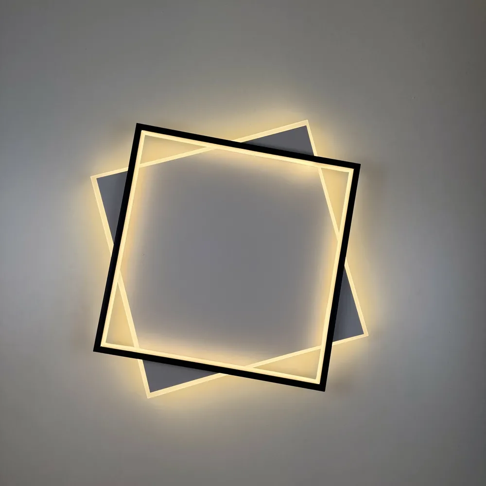 Стельова LED-люстра Simple Forms A3301-1-500 BK+WH 140W  - фото 10