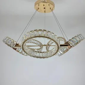 Підвісна кришталева люстра Earl Bright D8888-700-5 FGD 250W