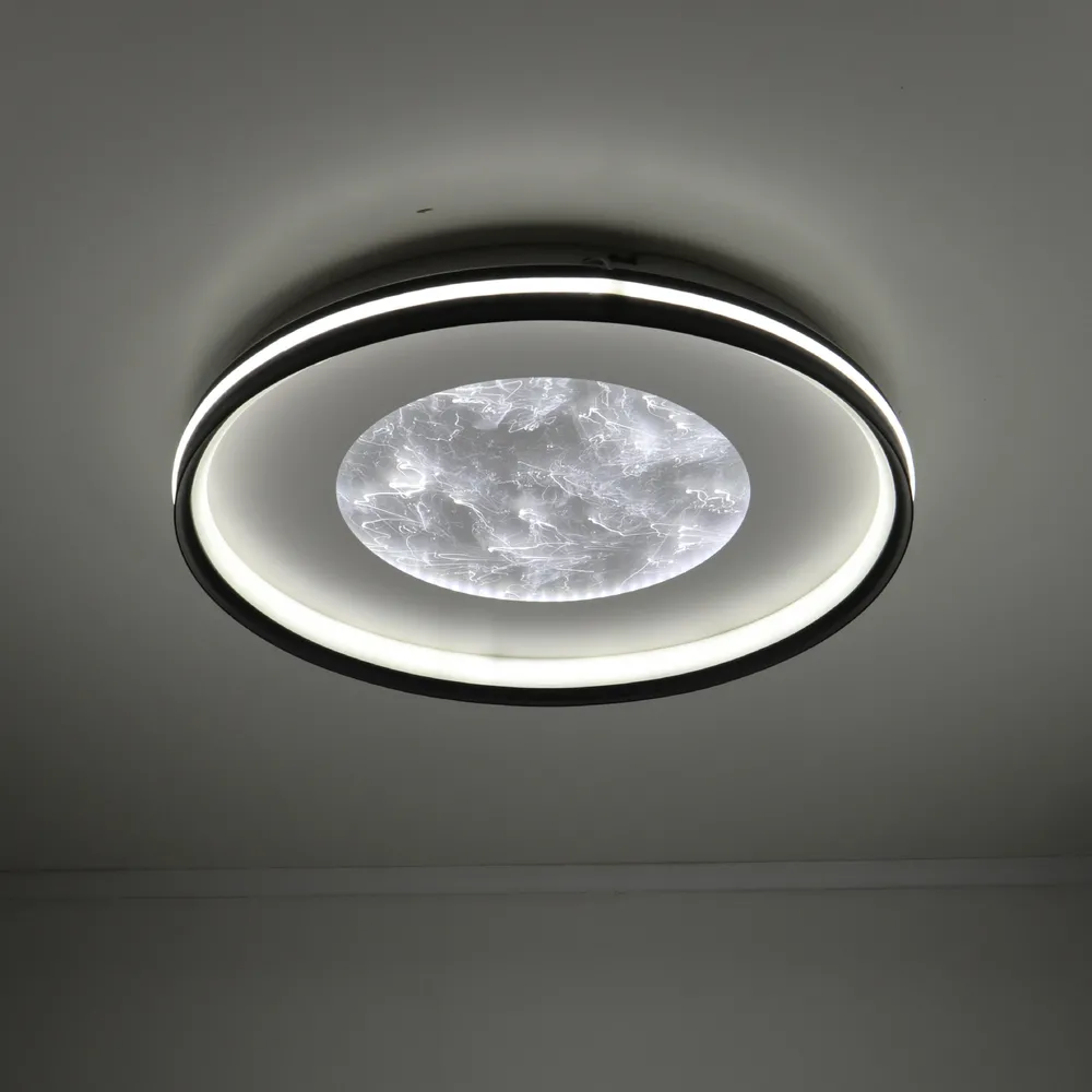 Стельовий світлодіодний світильник Marble A3091-500C BK+WH 140W 
