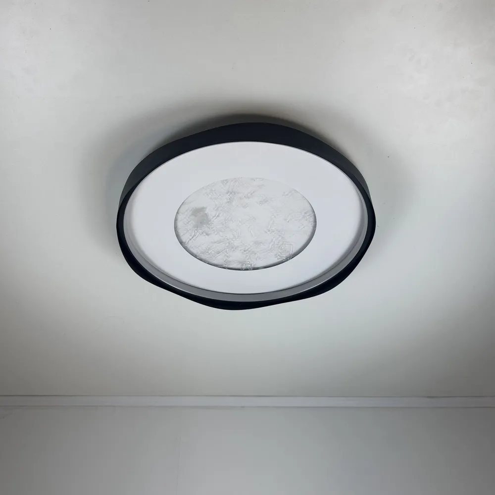 Ceiling LED Light Marble A3092-500 BK+WH 100W  - фото 6