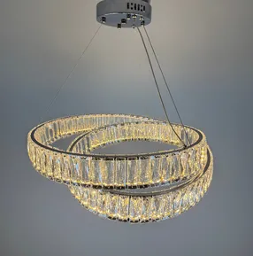 Підвісна кришталева люстра Earl Bright D8873-600 CH 188W