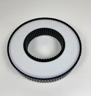 Стельовий світлодіодний світильник Corruga 9017-500 BK 120W  - фото 11