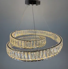 Підвісна кришталева люстра Earl Bright D8873-600 CH 188W