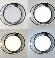 Стельова LED-люстра Simple Forms A31-500 BK 100W  - фото 3