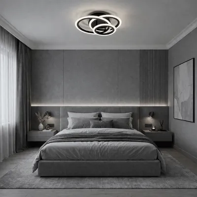 Потолочная LED-люстра MOODY A3012-500 BK