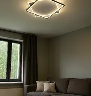 Стельова LED-люстра Simple Forms A3301-1-500 BK+WH 140W 