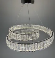Підвісна кришталева люстра Earl Bright D8873-600 CH 188W 